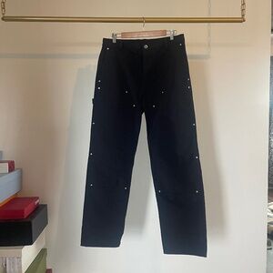 Helmet Lang mens nylon cargo pants